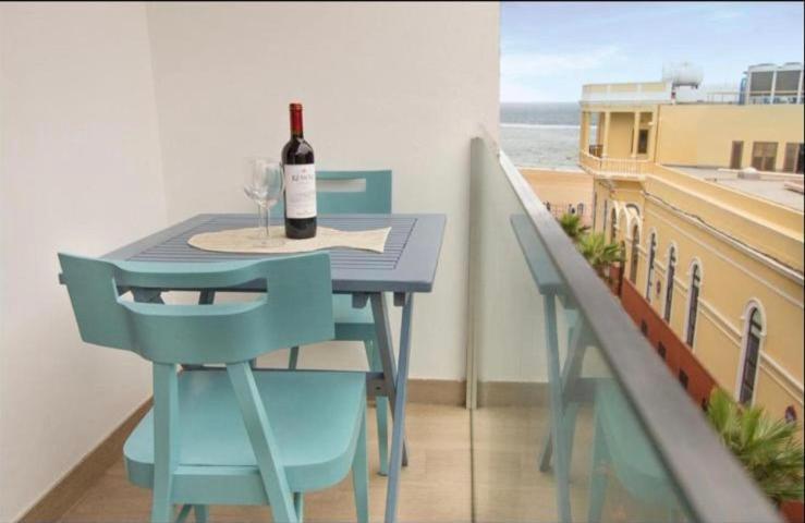 Cosy Seaview Apartment Las Canteras لاس بالماس دي غران كاناريا المظهر الخارجي الصورة