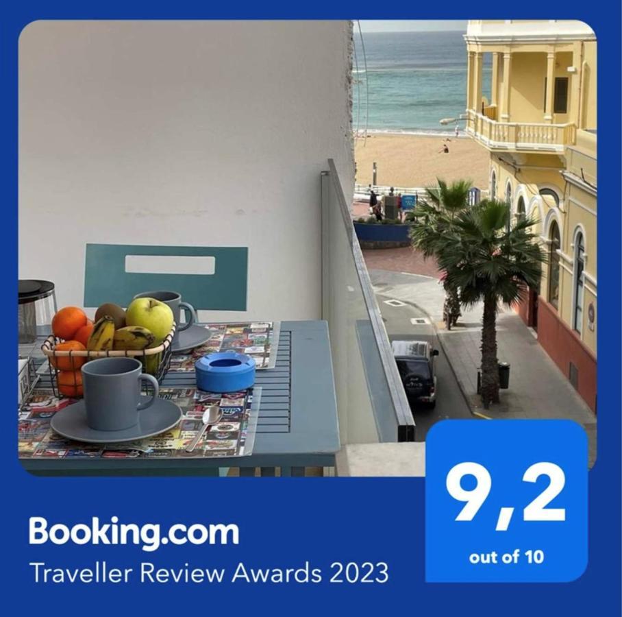 Cosy Seaview Apartment Las Canteras لاس بالماس دي غران كاناريا المظهر الخارجي الصورة